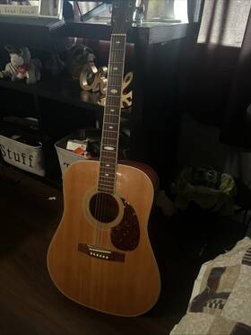 Sj-92 Segovia Acoustic Guitar Natural Wood Look
