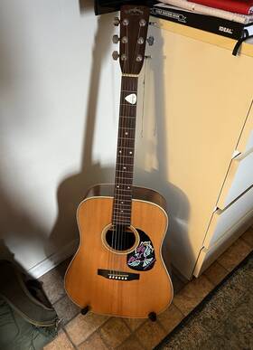 607085 Sigma Guitars K Dreadnought Acoustic Guitar Rosewood Brown With Hard Case