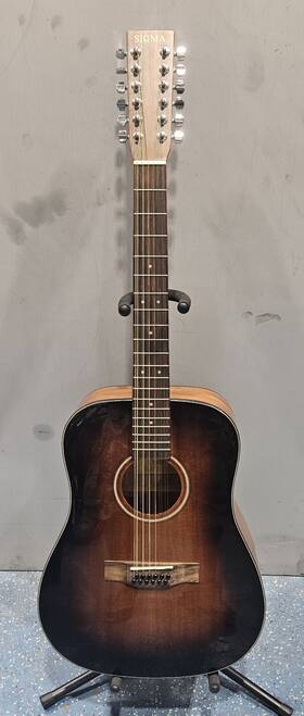 Sd150e12shb Sigma 12 String Acoustic Guitar - Damaged