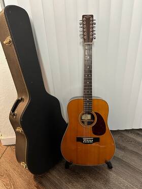 Sdr12-28h Sigma Vintage Guitars 12 String Acoustic Guitar 90s Natural With Case