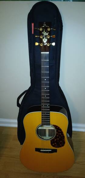Sc-d170 Silver Creek Dreadnought All Solid Woods Rosewood W/road Runner Gig Bag