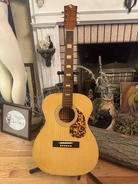 319.12141300-ready Silvertone 319.12141300 Vintage 60s Usa Sivertone/sears And Roebuck Guitar To Play