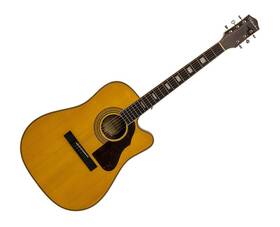 Silvertone 792533692257 Tour Series Dreadnought Acoustic - Gloss Black