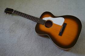 H-621 Silvertone Vintage 1964 Harmony-made Acoustic Guitar Gorgeous