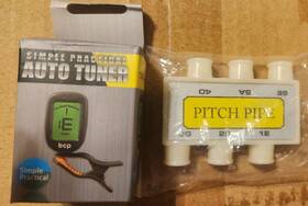 T30w Simple Practical Guitar Bass Ukulele Violin Banjo Auto Tuner And Pitch Pipe