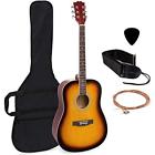 Sky4516 Best Choice Products Full Size Acoustic Guitar Starter Kit Case