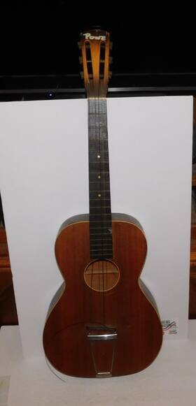 87875 Slingerland Vintage Acoustic Guitar For Restoration 37 Inches