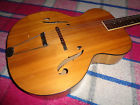 Slingerland Vintage Songster Archtop Acoustic Blond Case Clean