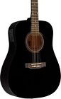So-069-ra090d-ebk Rogue Dreadnought Guitar Black 656238042253