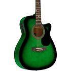 So-069-ra090t-cegn Rogue Concert Cutaway Guitar Green Blue Burst 656238042314