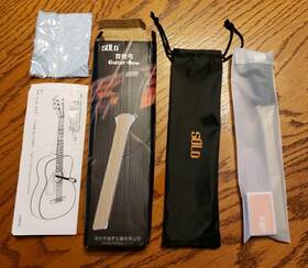 Sg-935 Solo Acoustic Guitar Bow User Manual Rosin Cloth Storage Bag