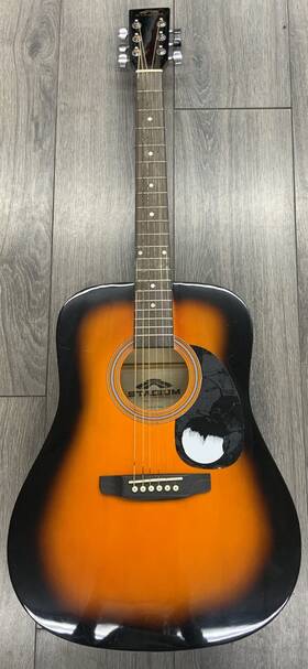 St-d-42sb Stadium Dreadnought Style Acoustic Guitar-sunburst-model