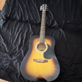 St-gd105 Stadium Dreadnought Acoustic Guitar Sunburst 6 String