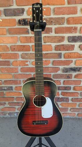 H931 Stella 1960s Parlor Guitar