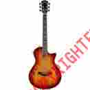 T5z-custom Taylor T5z Cutaway T5 Koa Top Acoustic-electric Guitar Shaded Edgeburst 887766016953