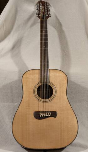 Dm18-12 Tacoma 12-string Acoustic Guitar Usa Made Solid Spruce And Mahogany