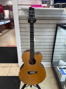 G1960220 Tacoma Usa Dm Dreadnought Acoustic Guitar Good Working Condition