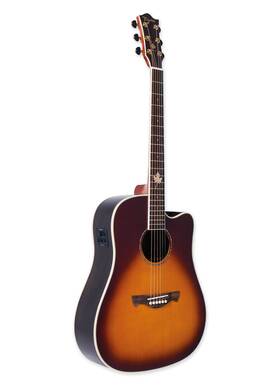 Tagima 810006050073 Vancouver -cb Acoustic Guitar - Cherry Burst