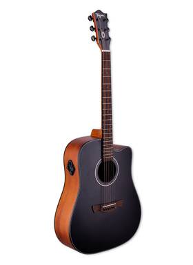 Tagima 810006055504 Metropolis Acoustic Guitar - Black Open Pore