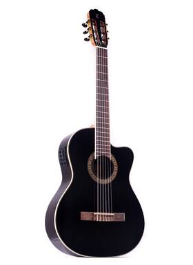 Tagima 810006055566 Ws 12 Eq-bk Nylon String - Black
