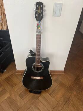 Eg5c13 Takamine Acoustic Guitar With Hard Case