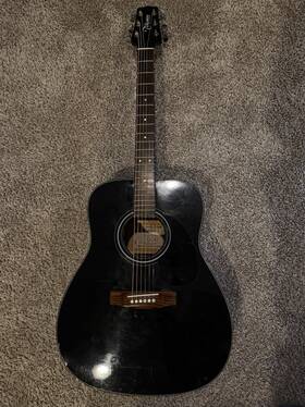 G-241 Takamine Acoustic Guitar 1999-2005 - Black