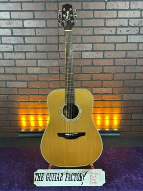 Gs330s-1028-u Takamine 2010 Gs330s Solid Cedar Top Acoustic Guitar - Korea With Gig Bag