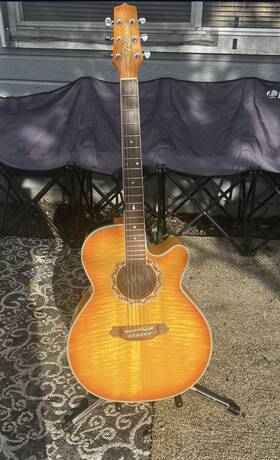 Pt510fm Takamine 6 String Imported From Japan