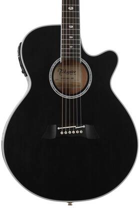 Taktsp158csbl Takamine Tsp-158c Acoustic-electric Guitar - See-thru Black