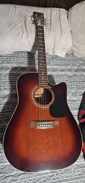 Tdc35 Takamine Sunburst Cutaway 90s