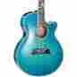 Takltd2016decoy Takamine 2016 Limited Edition Decoy Acoustic-electric Guitar Green Blue Burst 00799493256024