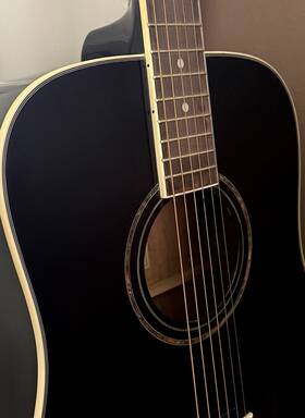 Tsd100bk Tanara Full Size Acoustic Guitar - Black