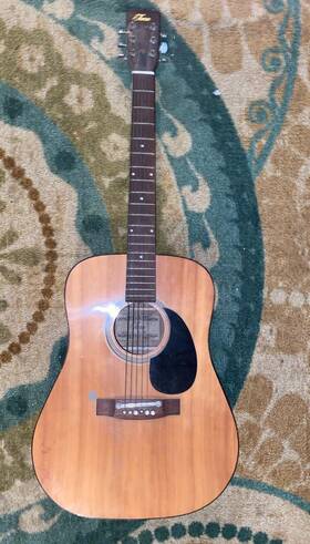 Fb-342b Tara Acoustic Guitar Model No 2013