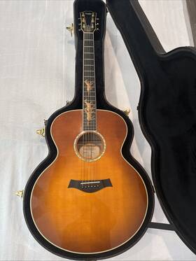 20030507138 Taylor #20030507138 Running Horses 2002 Limited Edition Acoustic Guitar And Case #138