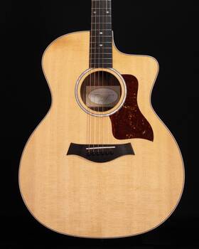 214ce Taylor 210000038177 Deluxe Acoustic Guitar With Hard Shell Case 2021 - Used
