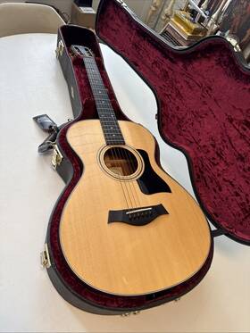 312ce12fret Taylor 312e 12-fret Slot Head Acoustic Electric Guitar With Factory Case Euc