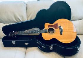 315-ce-l4 Taylor Mint Rare 2003 Usa Es Jumbo Acoustic Guitar Original Case