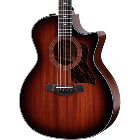 324cevclass Taylor 324ce V-class Grand Auditorium Acoustic Electric Guitar Mahogany Top