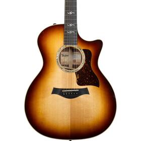 414cesebrw Taylor 414ce Custom Acoustic Electric Guitar - Edgeburst