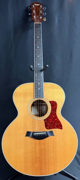 415-jumbo Taylor 415 Jumbo Acoustic Guitar Gloss Natural Finish With Ohsc