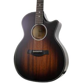 324ce Taylor 887766105510 Builders Edition Silent Satin Tobacco Kona Burst