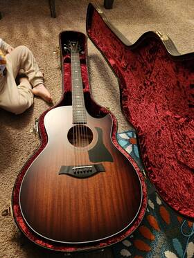 A305004711000641107 Taylor 326ce Acoustic-electric Guitar - Shaded Edgeburst