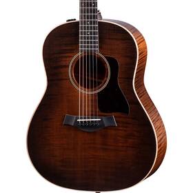 Ad27eflametop Taylor Ad27e Flametop Grand Pacific Acoustic Electric Guitar