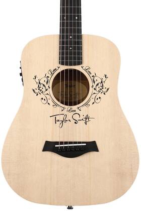 Taylor E086005017000011000 Tsbte Swift Acoustic-electric Guitar - Natural Sitka Spruce