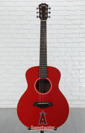 Hg04016000007931343-r0064 Taylor X Mlb Gs Mini Acoustic Guitar - Angels