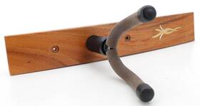 K0517006300002 Taylor 70205 Guitar Wall Hanger - Koa With Maple/boxwood Bouquet Inlay