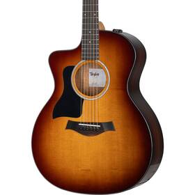 Zf214002111017900084 Taylor 214ce-k Sb Plus Left Handed Acoustic Electric Guitar - Shaded Edgeburst