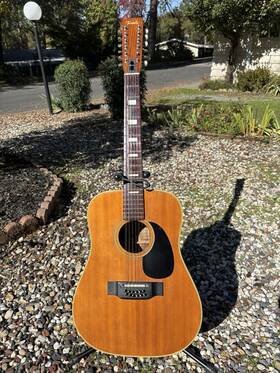 Tr-1012 Terada Rare Late 70s 12 String Acoustic