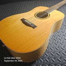 Sts-130fm-nat Teton Minty And Beautiful Flame Maple 2015 Mint With Case
