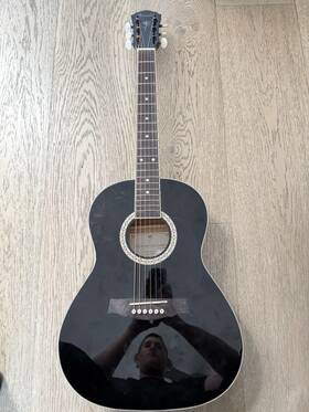 The Arcadia Guitar Company Dl36-bk American Used Model Dl36bk Serial 1736b00075